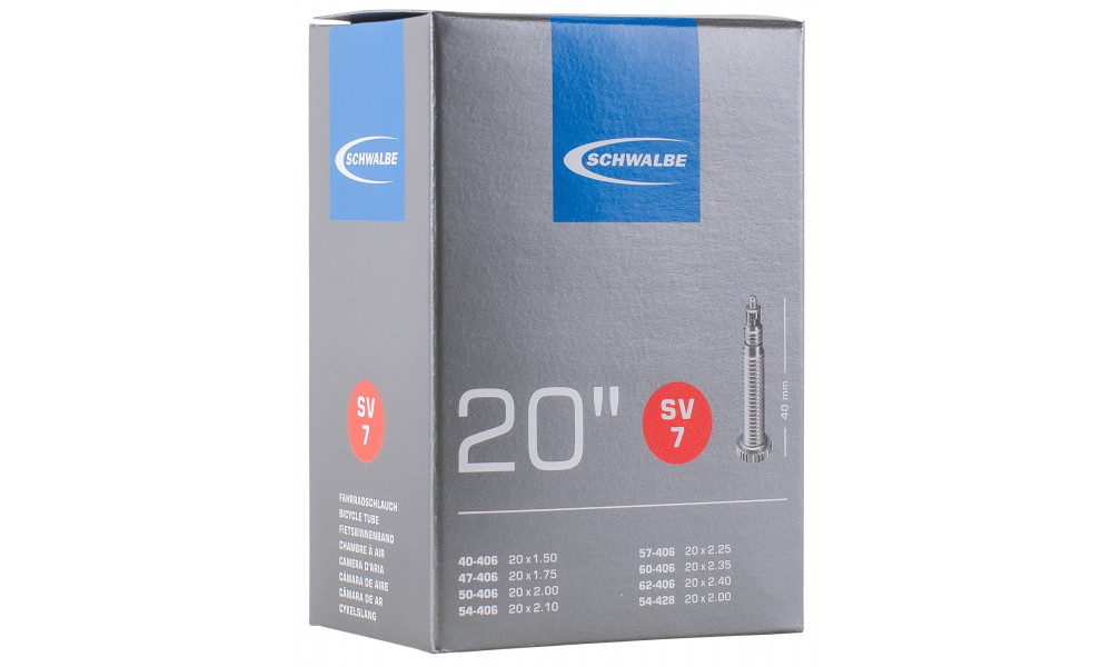 Kamera 20" Schwalbe SV7 (40/62-406)