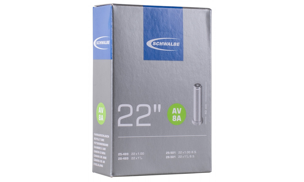 Kamera 22" Schwalbe AV8A (25-489/28-501)