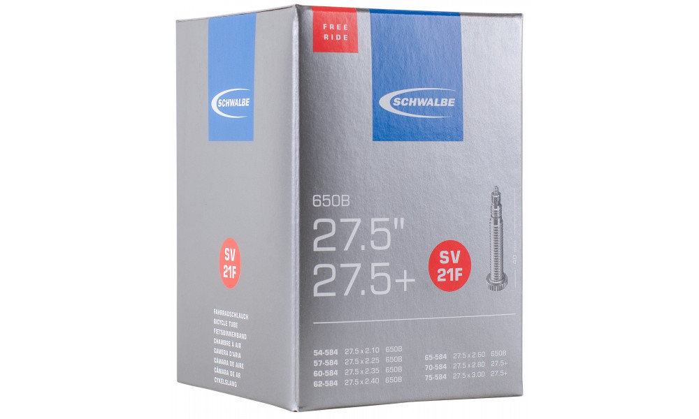 Kamera 27.5"/650B Schwalbe SV21F ExtraLight (40/62-584) - 1