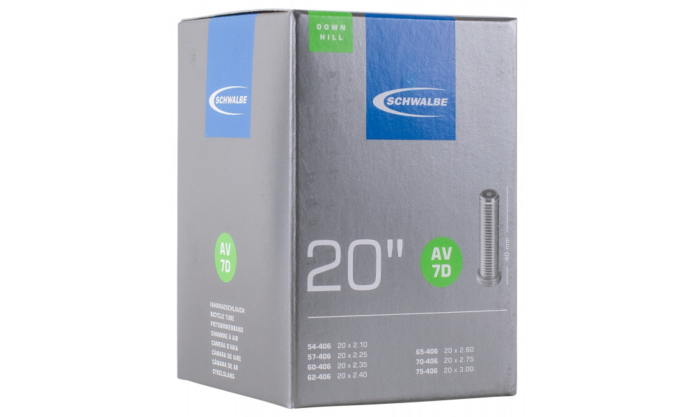 Kamera 20" Schwalbe AV7D (54/75-406) - 1