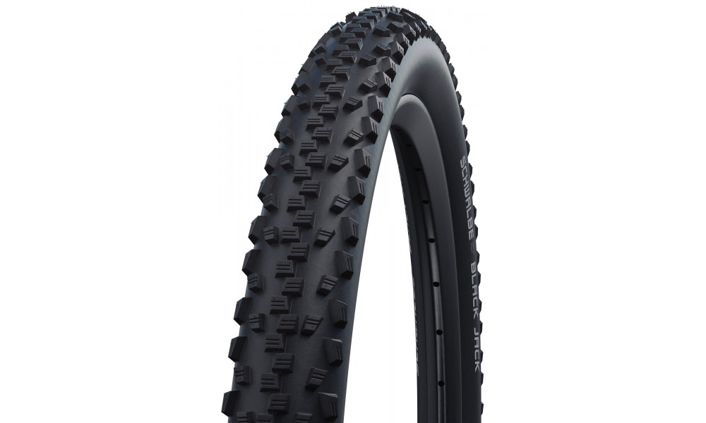 Padanga 24" Schwalbe Black Jack HS 407 Active Wired 54-507 Black - 1