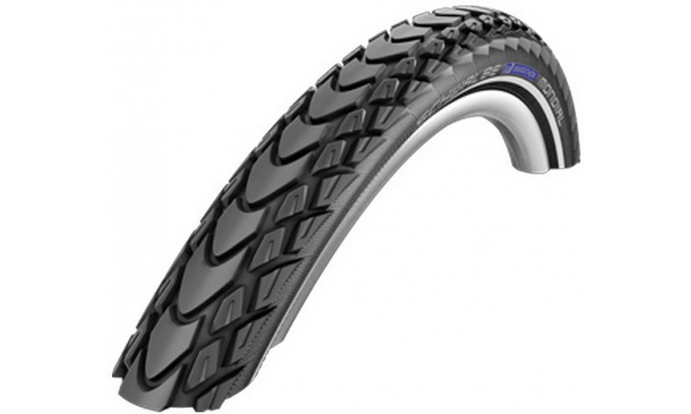 Padanga 28" Schwalbe Marathon Mondial HS 428, Evo Fold. 42-622 Black-Reflex 
