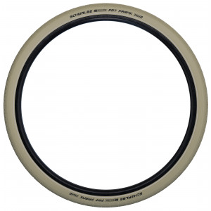 Padanga 28" Schwalbe Fat Frank HS 375, Active Wired 50-622 / 29x2.00 Creme-Reflex