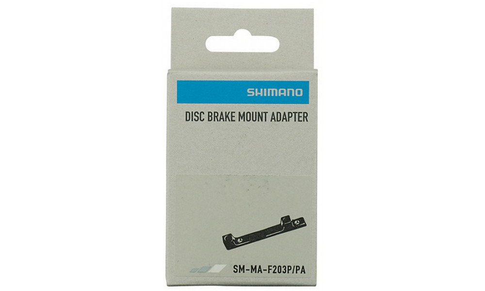 Priekinio diskinio stabdžio suporto adapteris Shimano SM-MA-F203P/P - 2
