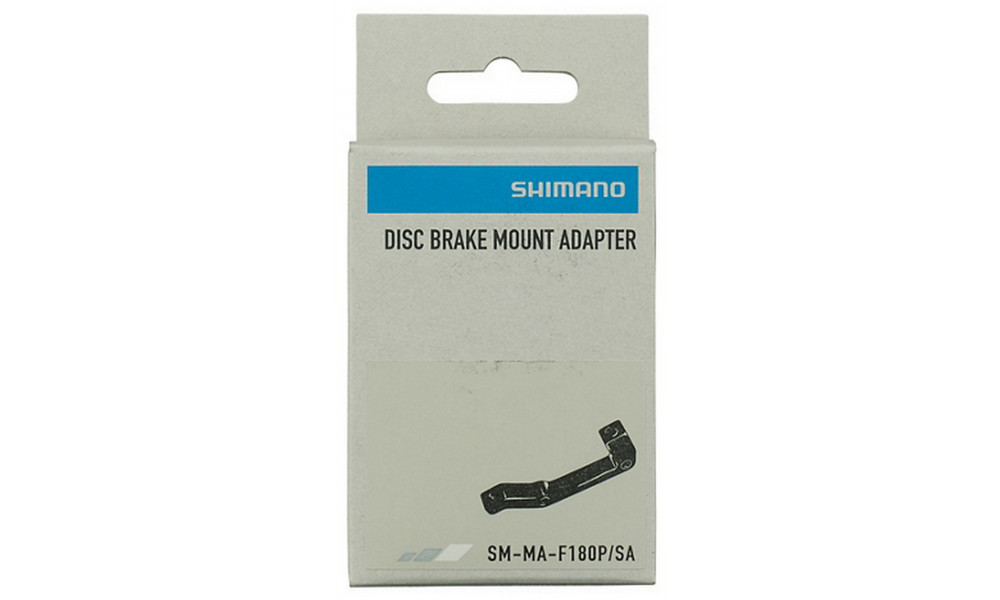 Priekinio diskinio stabdžio suporto adapteris Shimano SM-MA-F180S/P - 2