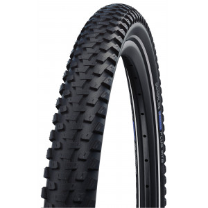 Padanga 26" Schwalbe Marathon Plus MTB HS 468, Perf Wired 54-559 / 26x2.10 Black-Reflex