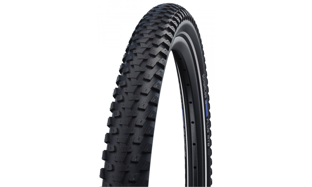 Padanga 26" Schwalbe Marathon Plus MTB HS 468 Perf Wired 54-559 / 26x2.10 Black-Reflex - 1