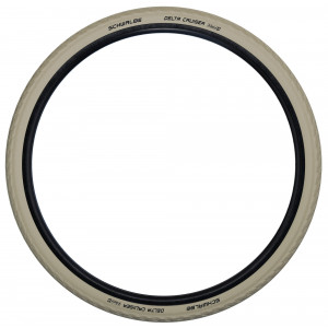 Padanga 28" Schwalbe Delta Cruiser HS 431, Active Wired 37-622 / 28x1.40 Creme
