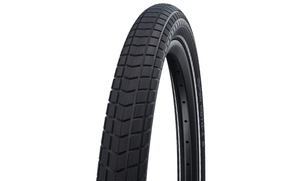 Padanga 20" Schwalbe Super Moto-X HS 439, Perf Wired 62-406 Reflex Addix Addix - 1