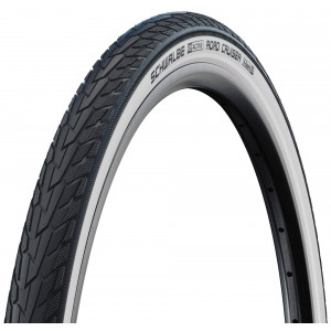 Padanga 28" Schwalbe Road Cruiser HS 484, Active Wired 42-622 / 28x1.60 Whitewall-Reflex