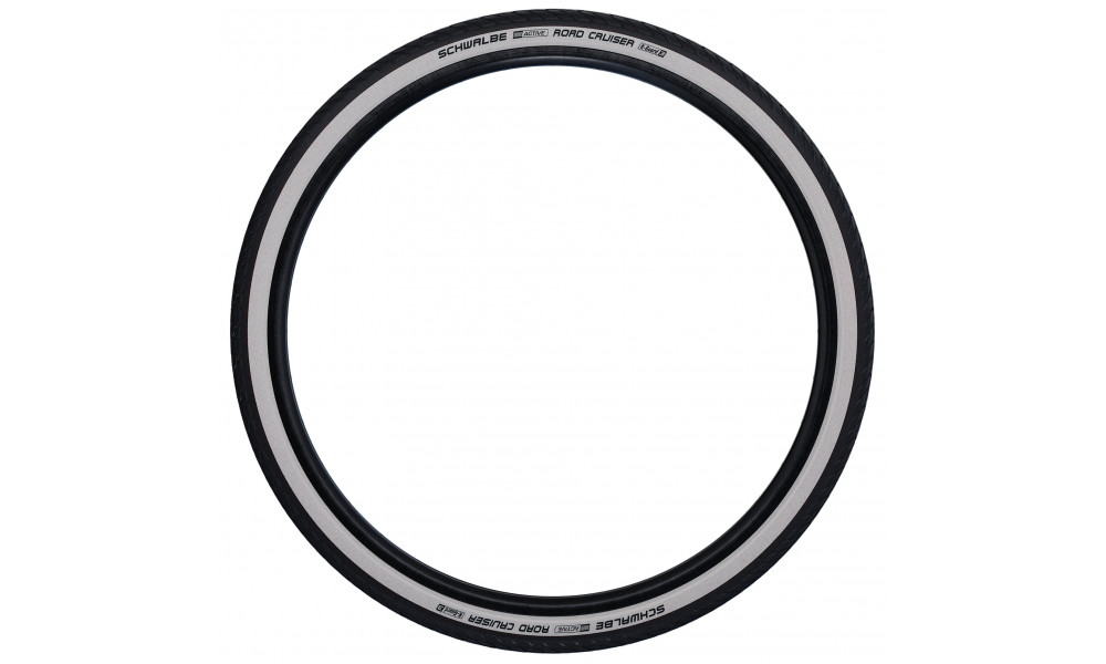 Padanga 28" Schwalbe Road Cruiser HS 484 Active Wired 42-622 / 28x1.60 Whitewall-Reflex - 2
