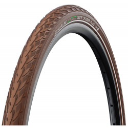 Padanga 28" Schwalbe Delta Cruiser Plus HS 431 Active Wired 37-622 / 28x1.40 Brown-Reflex