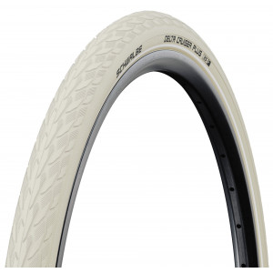 Padanga 28 x 1 1/2" Schwalbe Delta Cruiser Plus HS 431, Active Wired 40-635 Creme-Reflex