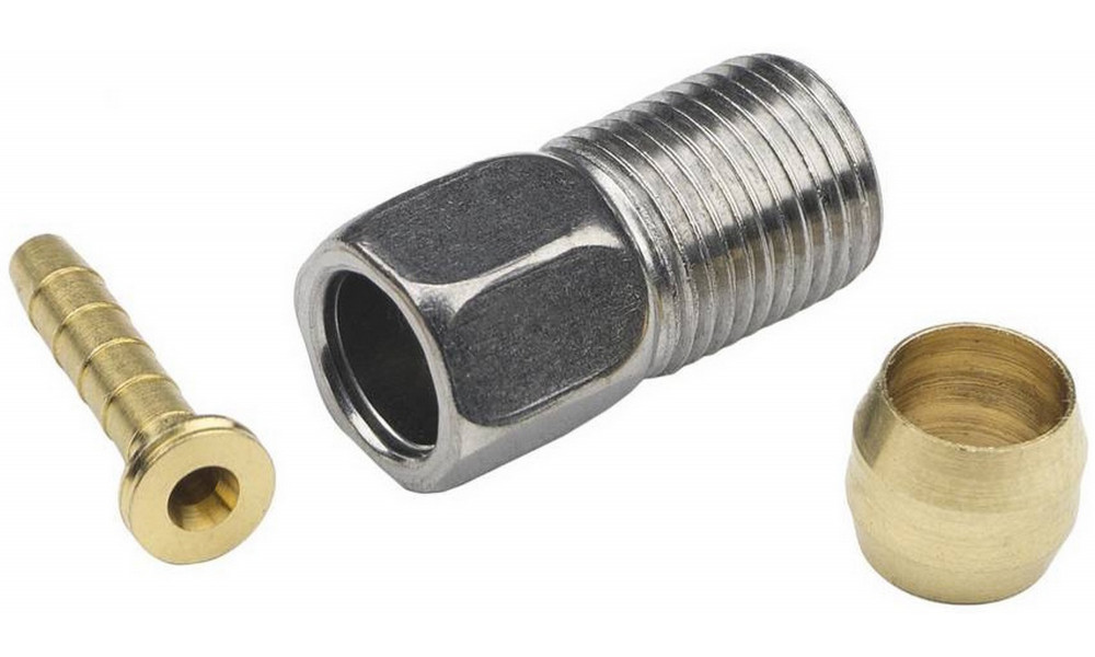 Diskinių stabdžių žarnelės tvirtinimo elementai Shimano SM-BH59 su varžtu - 2