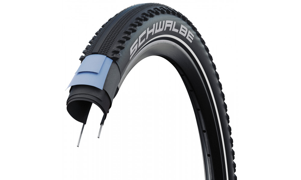 Padanga 29" Schwalbe Hurricane HS 499, Perf Wired 57-622 / 29x2.25 Addix Reflex - 3