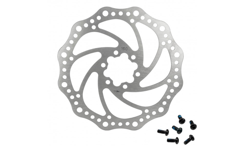 Stabdžių diskas Saccon 160MM 6-bolt - 2