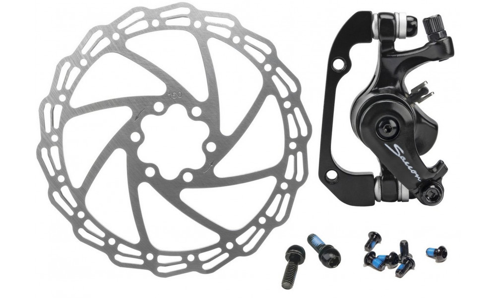 Diskiniai stabdžiai galiniai Saccon Italy DM36R su 160mm disku - 7
