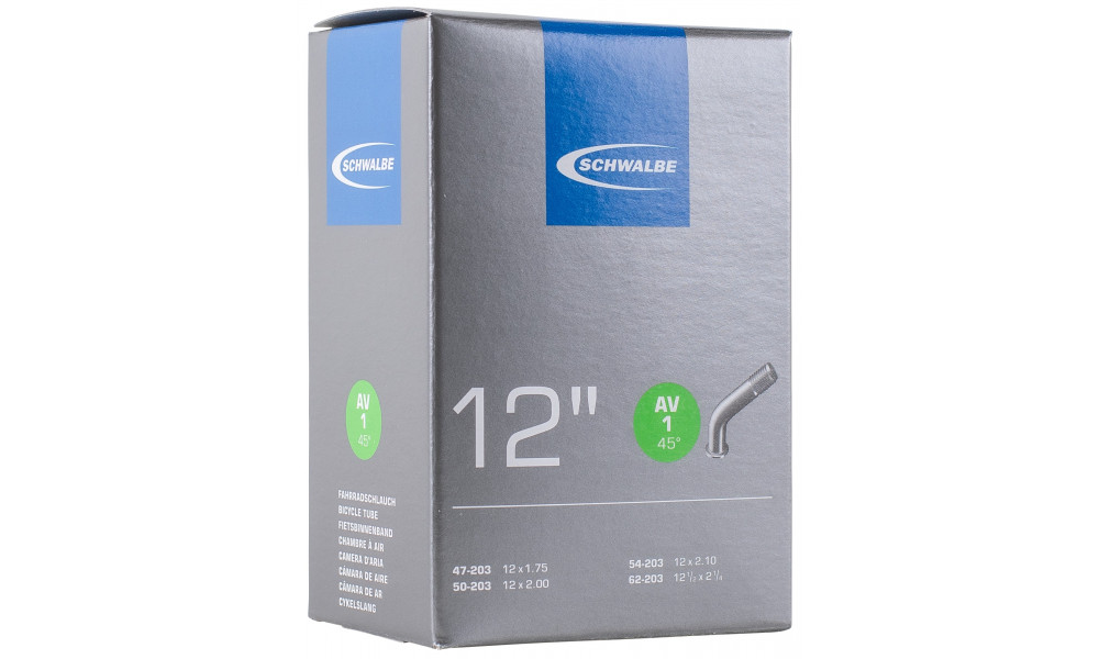 Kamera 12" Schwalbe AV1 45 degree (47/62-203)