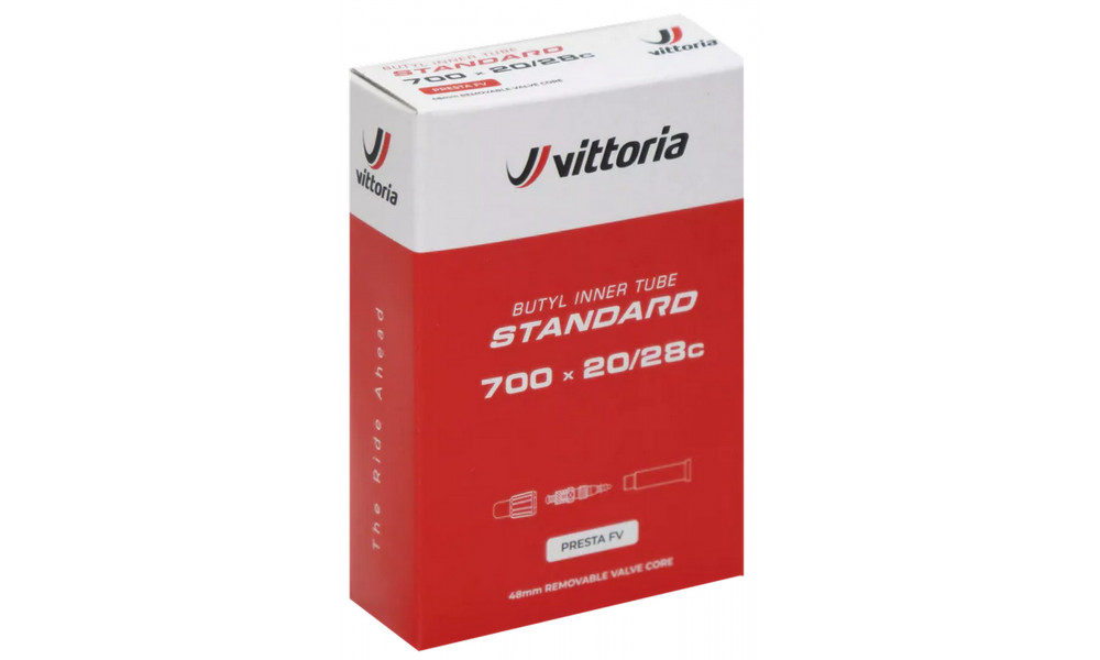 Kamera 28" Vittoria Standard SV 48mm (700x20/28c - 20/28-622) - 1