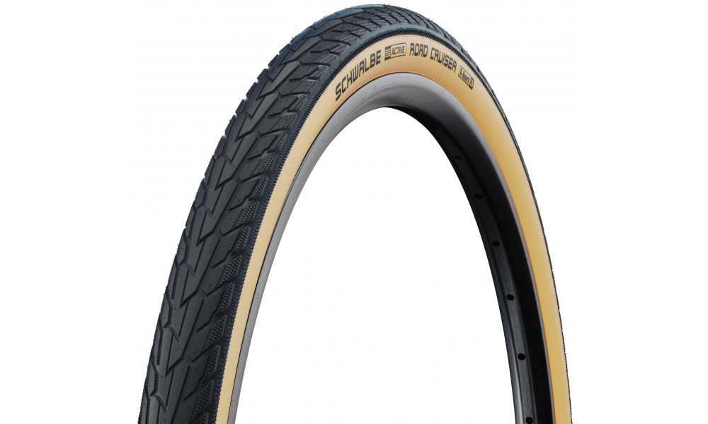 Padanga 27" Schwalbe Road Cruiser HS 484, GreenCompound Wired 28/32-630 / 27x1 1/4 Gumwall - 1