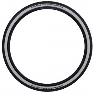 Padanga 27" Schwalbe Road Cruiser HS 484, GreenCompound Wired 28/32-630 / 27x1 1/4 Whitewall