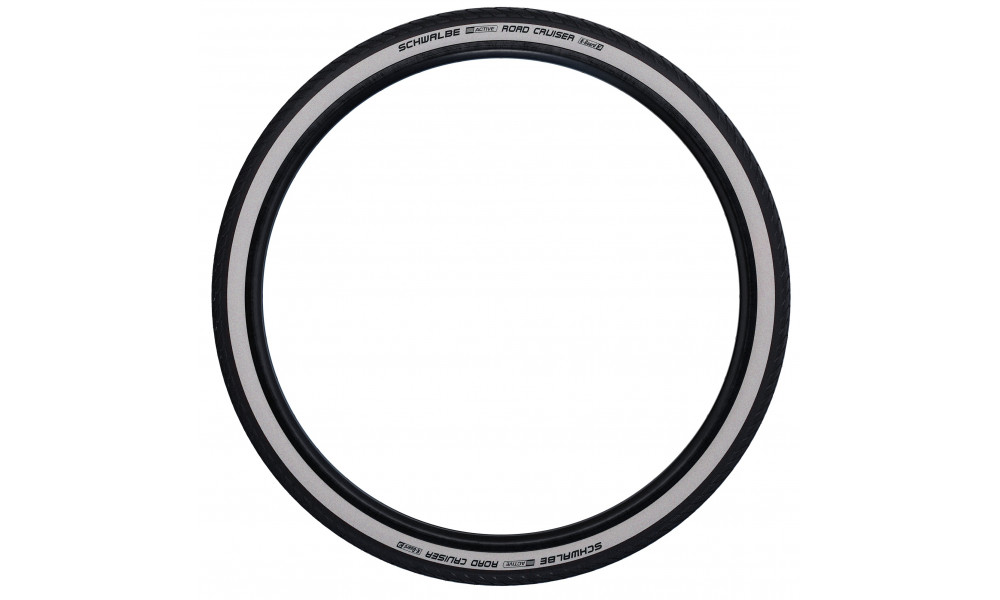 Padanga 27" Schwalbe Road Cruiser HS 484, GreenCompound Wired 28/32-630 / 27x1 1/4 Whitewall - 2