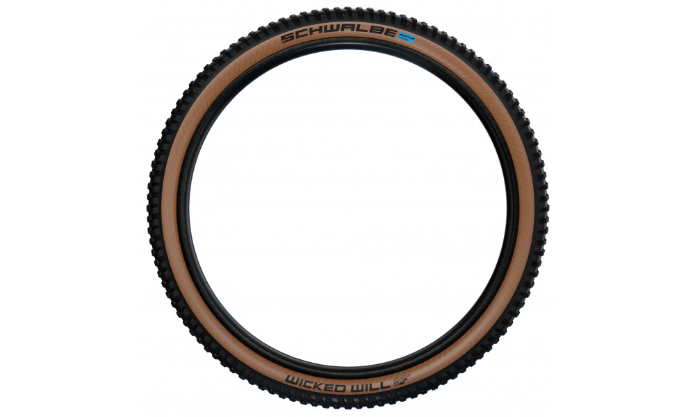 Padanga 29" Schwalbe Wicked Will HS 614 Evo Fold TLE 62-622 / 29x2.40 Super Race Addix SpeedGrip Transparent - 2