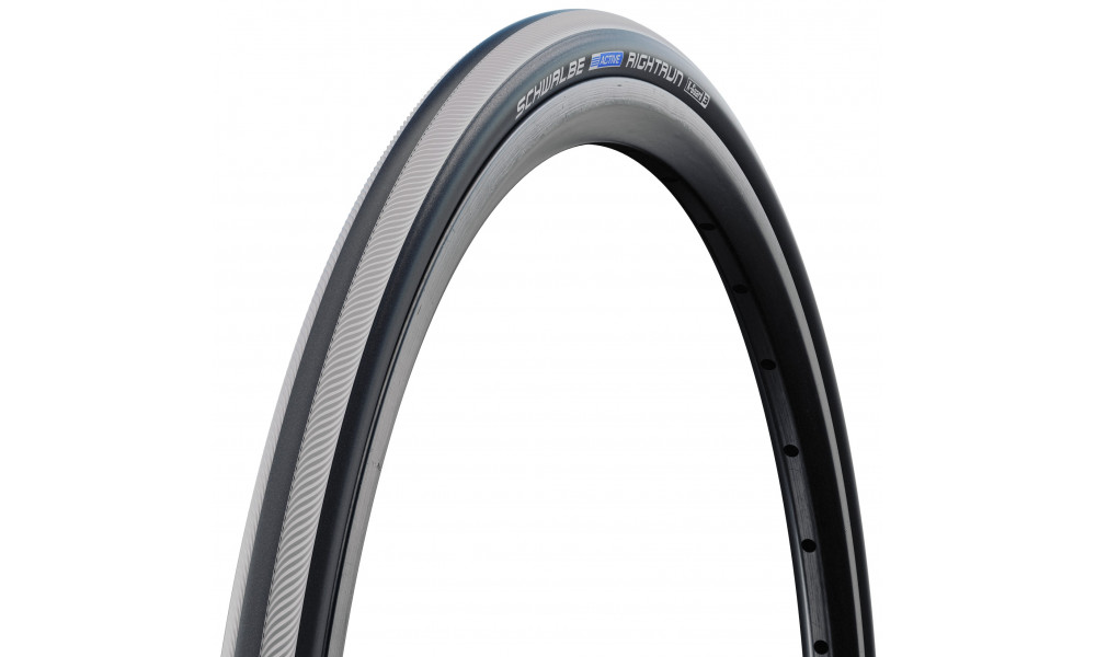 Padanga 20" Schwalbe Rightrun HS 387 Active Wired 25-501 / 22x1.00 BS Grey - 1