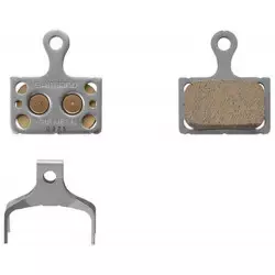 Diskinių stabdžių kaladėlės Shimano K04S Metal