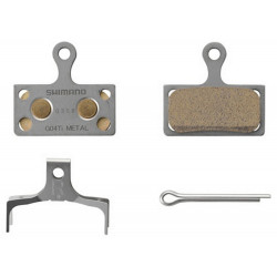 Diskinių stabdžių kaladėlės Shimano G04TI Metal