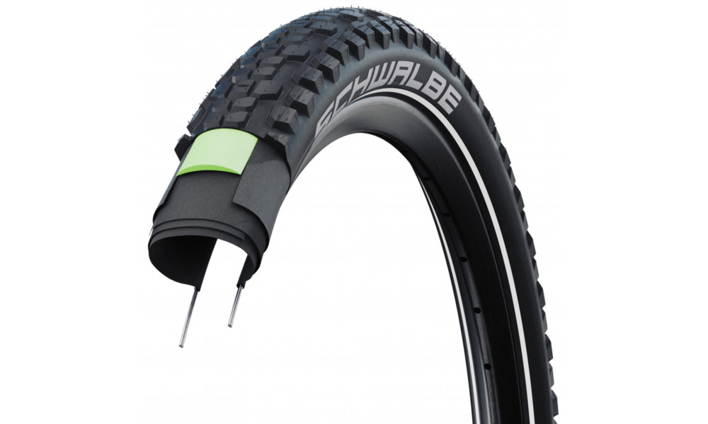 Padanga 27.5" Schwalbe Johnny Watts HS 604 Perf Wired 70-584 / 27.5x2.80 DD Addix Black-Reflex - 3