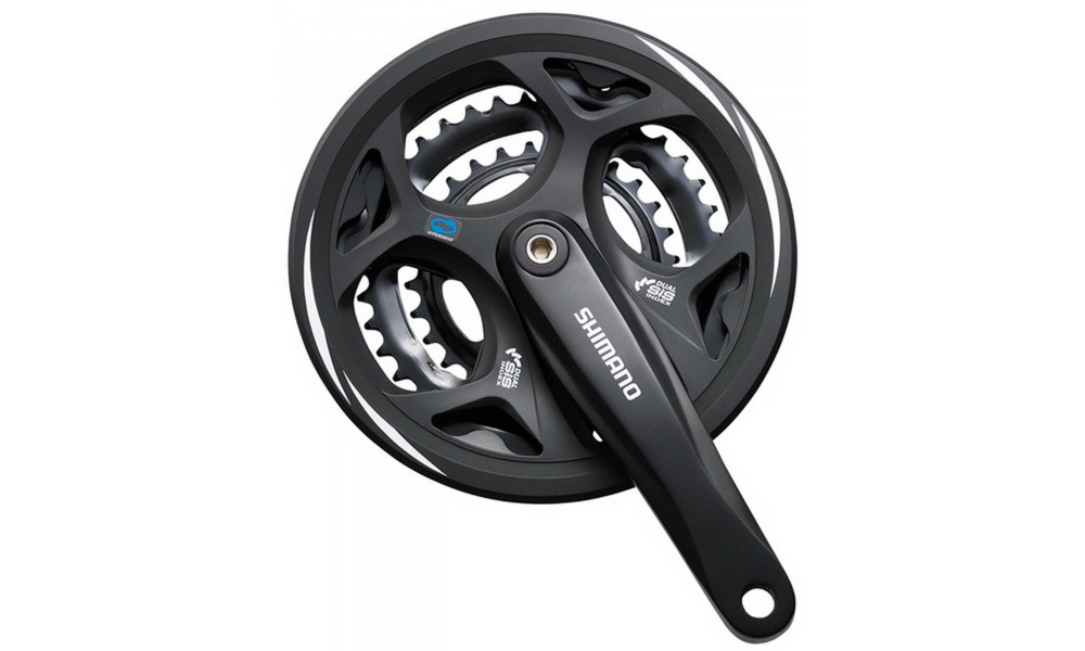 Priekinis žvaigždžių blokas Shimano ALTUS FC-M311-48T 170MM 7/8-speed black 