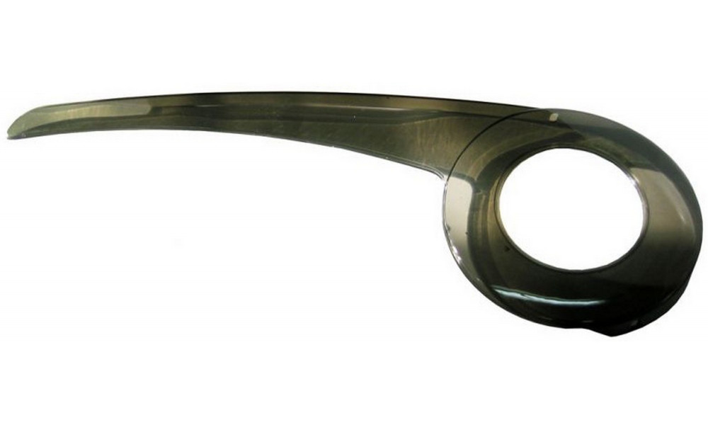 Grandinės apsauga plastic transparent 38T 520mm with bracket 