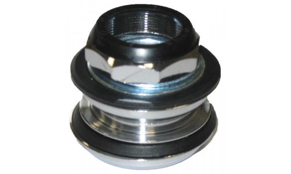 Vairo kolonėlė Steel Semi Integrated NECO 1-1/8"x44/50x30, H128N silver 