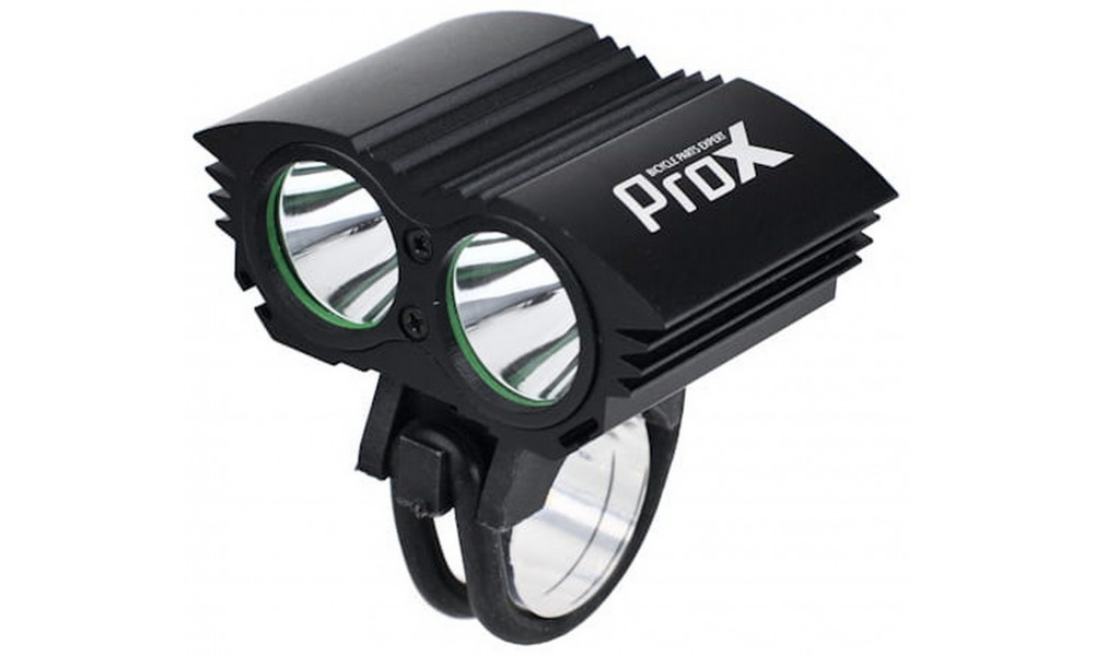 Priekinė lempa ProX Dual I Power 2xCREE black - 1