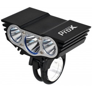 Priekinė lempa ProX Tripple Power 3xCREE black