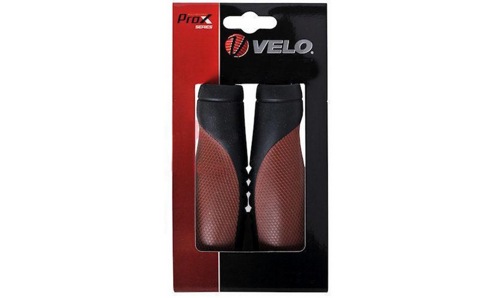 Vairo rankenėlės Velo ProX VLG-1115AD3 130mm Comfort GEL black-brown - 2