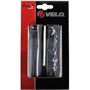 Vairo rankenėlės Velo ProX VLG-776AD3 129mm GEL Lock-on black-grey