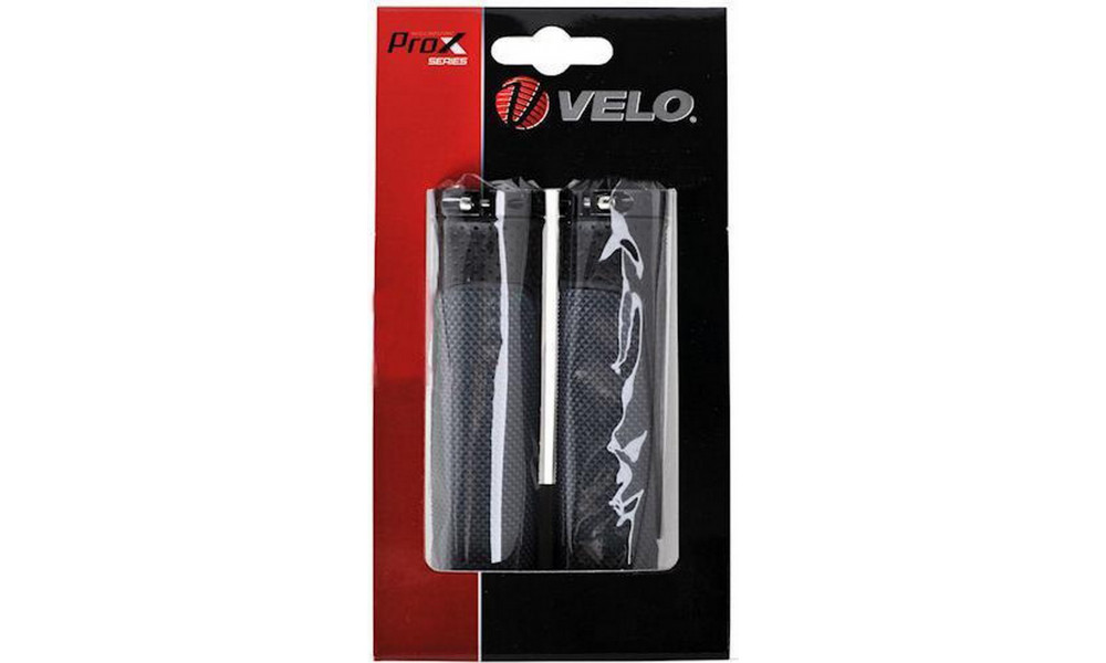 Vairo rankenėlės Velo ProX VLG-776AD3 129mm GEL Lock-on black-grey - 2