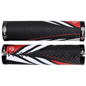 Vairo rankenėlės Velo ProX VLG-851AD3 130mm GEL Lock-on black-red