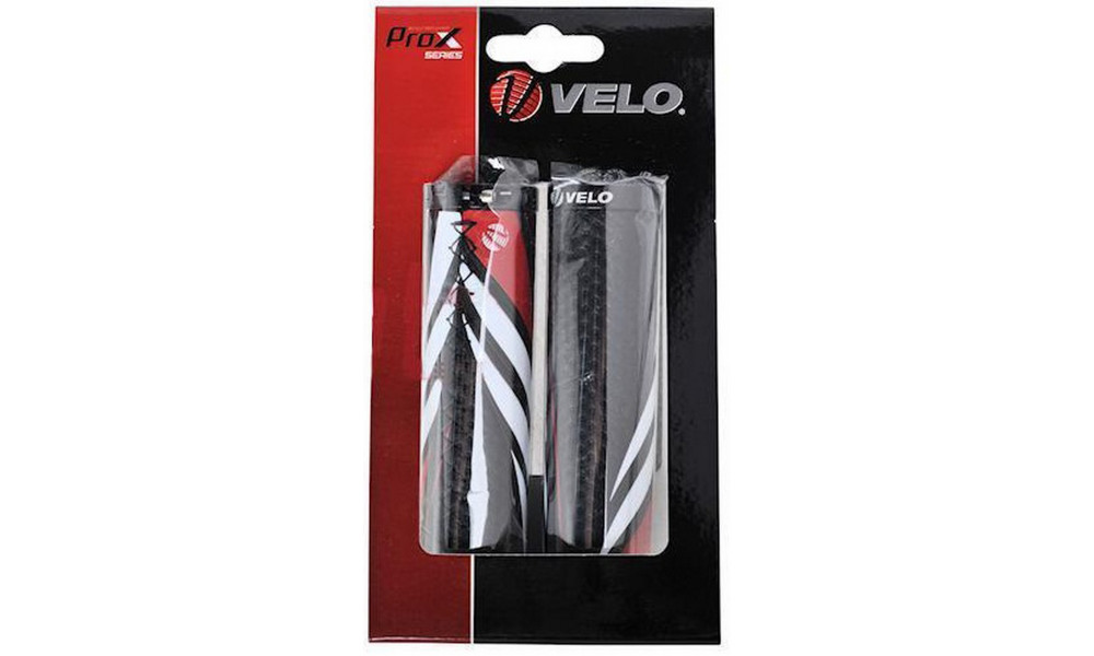 Vairo rankenėlės Velo ProX VLG-851AD3 130mm GEL Lock-on black-red - 2