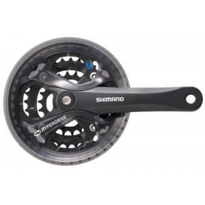 Priekinis žvaigždžių blokas Shimano ACERA FC-M361-42T 175MM 7/8-speed black