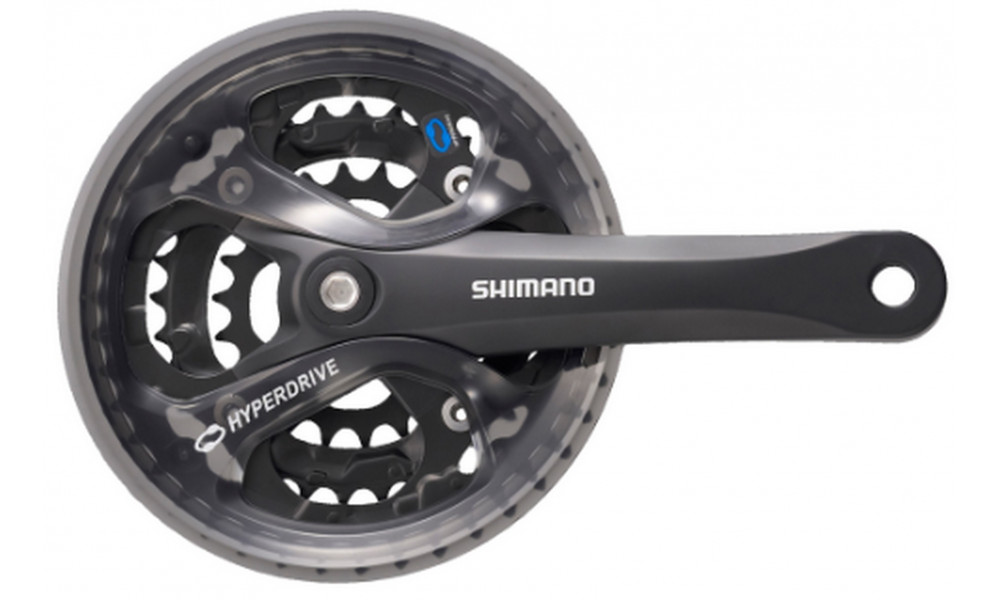 Priekinis žvaigždžių blokas Shimano ALTUS FC-M361-42T 175MM 7/8-speed black 