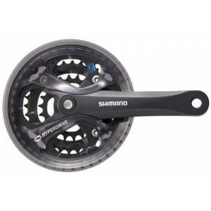 Priekinis žvaigždžių blokas Shimano ALTUS FC-M361-48T 175MM 7/8-speed black