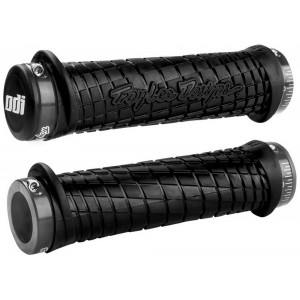 Vairo rankenėlės ODI Troy Lee Designs Signature MTB Lock-On Black/Grey
