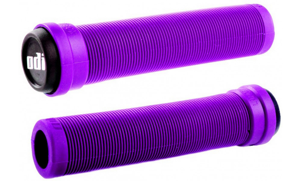 Vairo rankenėlės ODI Soft Longneck BMX Flangless 143mm Purple 