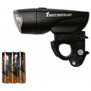 Priekinė lempa Azimut Power 1Watt LED su elementais