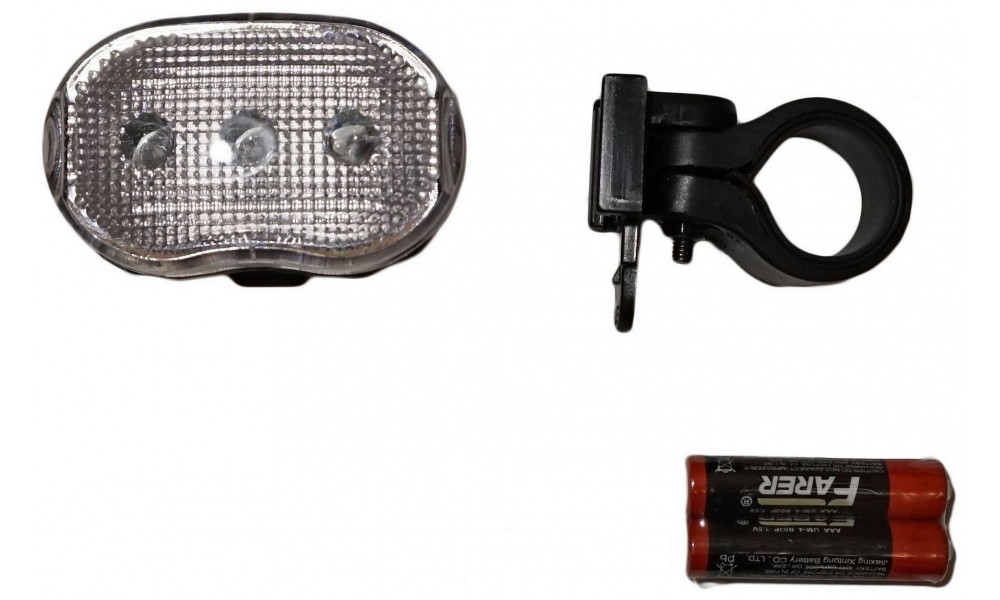 Priekinė lempa Azimut Oval 3LED su elementais - 2