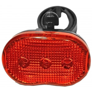 Galinė lempa Azimut Oval 3LED su elementais