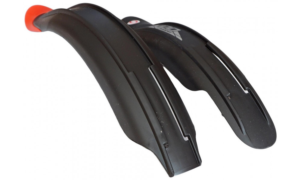 Skydelių komplektas Simpla Kido Chopper SDS 16" black/red - 3